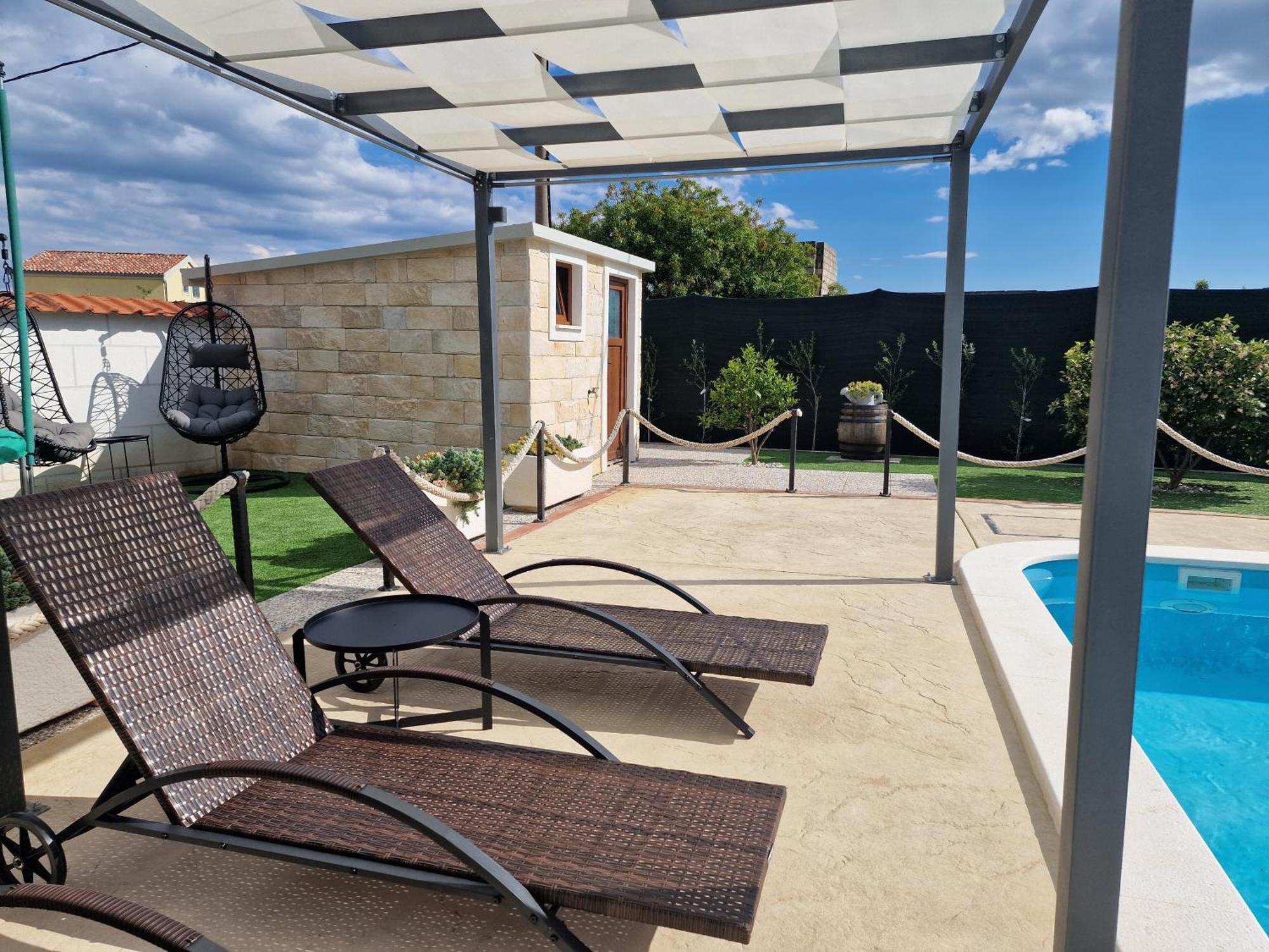 Beautiful Holiday Home "Villa Luka" Kaštel Štafilić المظهر الخارجي الصورة
